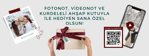 FotoNot ve VideoNot ile Hediyen Sana Özel Olsun