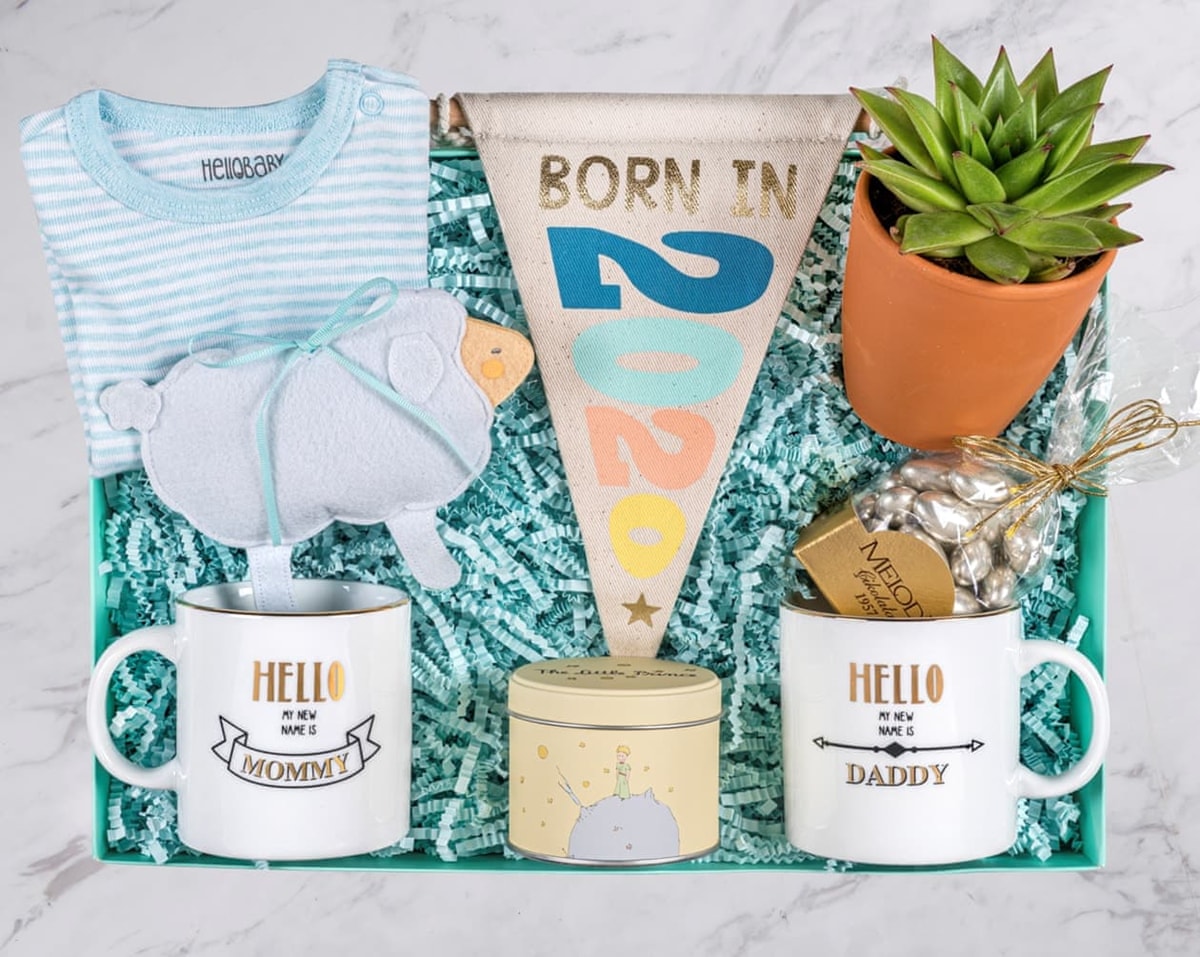 Anne Baba Kuzusu Bebek Hediye Kutusu BendenSana