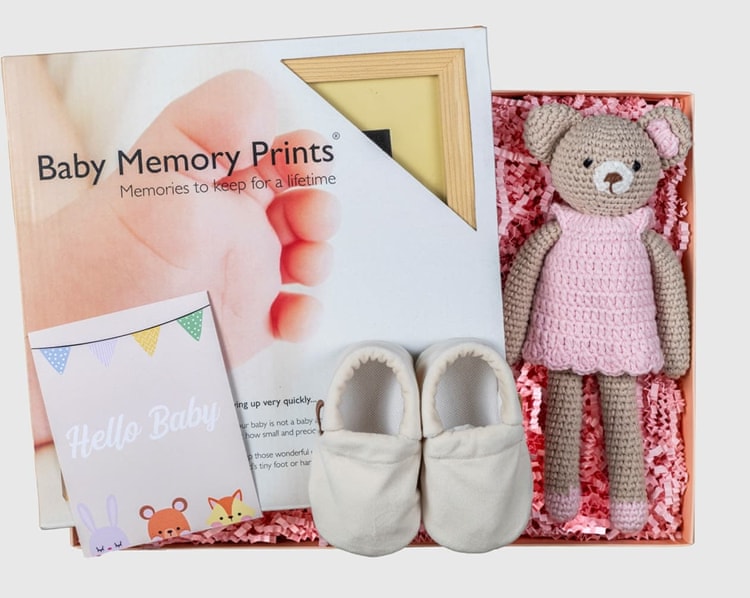 Baby Memory Prints Kız Bebek Hediye Kutusu