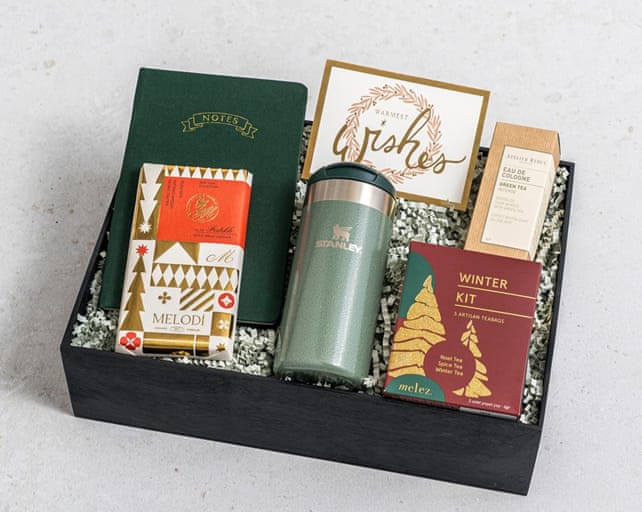 Bordo Haki Ofis Premium Yılbaşı Hediye Kutusu