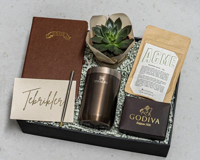 Bronz Tebrik Hediye Kutusu