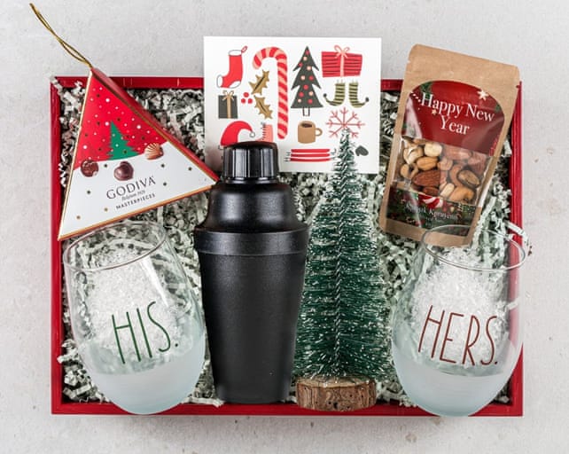 Çifte Özel Yılbaşı Hediye Kutusu