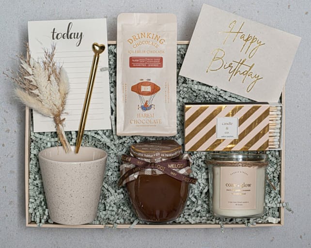 Çikolatalı Doğum Günü Hediye Kutusu