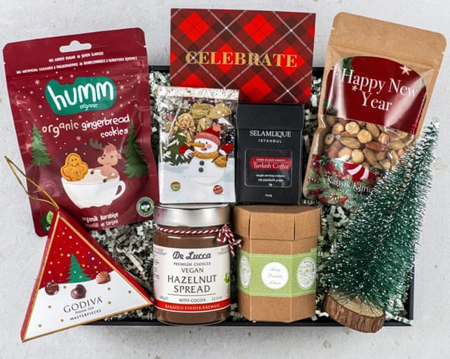 Dolu Gurme Yılbaşı Hediye Kutusu