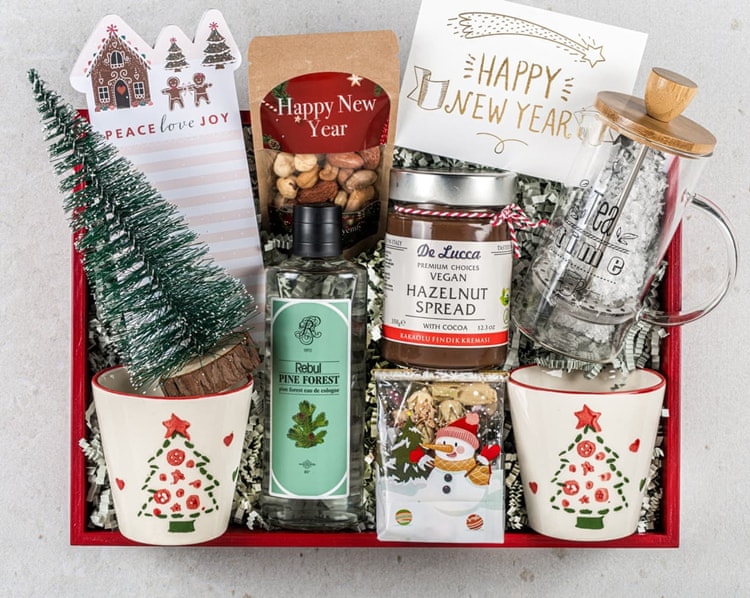 Dopdolu Yılbaşı Sürpriz Hediye Kutusu