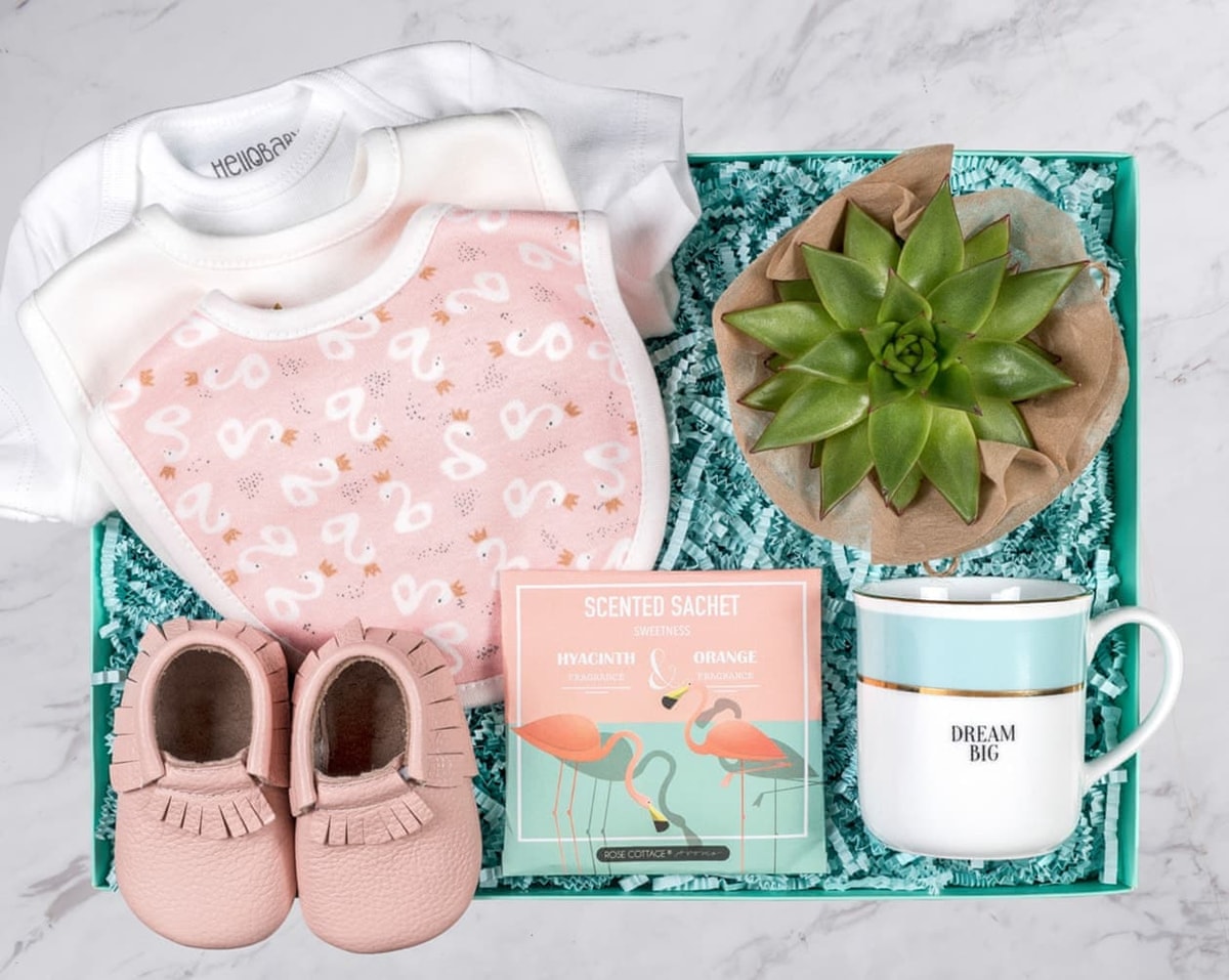 Flamingo Bebek Hediye Kutusu BendenSana