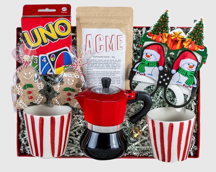 Gingerman Kahve Keyfi Yılbaşı Hediye Kutusu