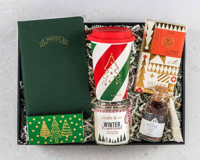 Gold Çam Premium Yılbaşı Hediye Kutusu