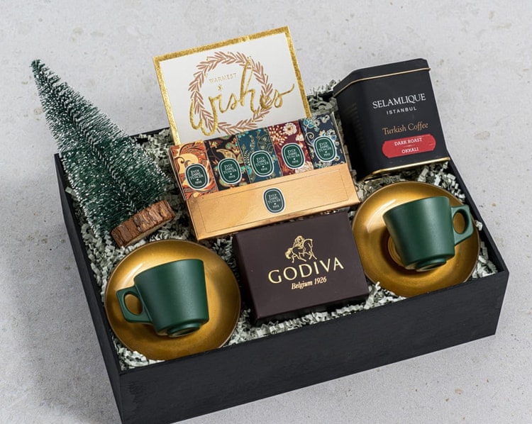 Haki Bronz Premium Yılbaşı Hediye Kutusu