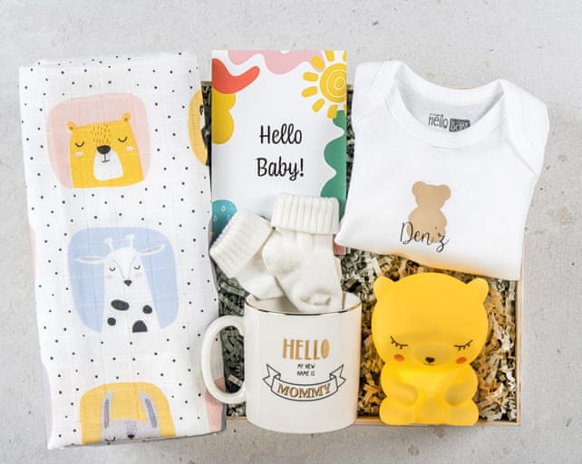 Hello Bear Bebek Hediye Kutusu