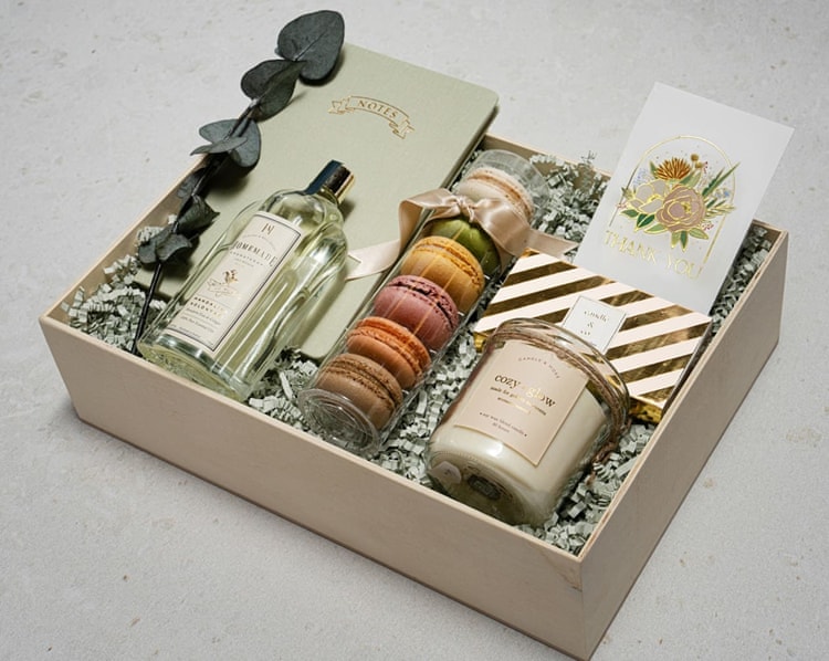 Homemade Teşekkür Hediye Kutusu