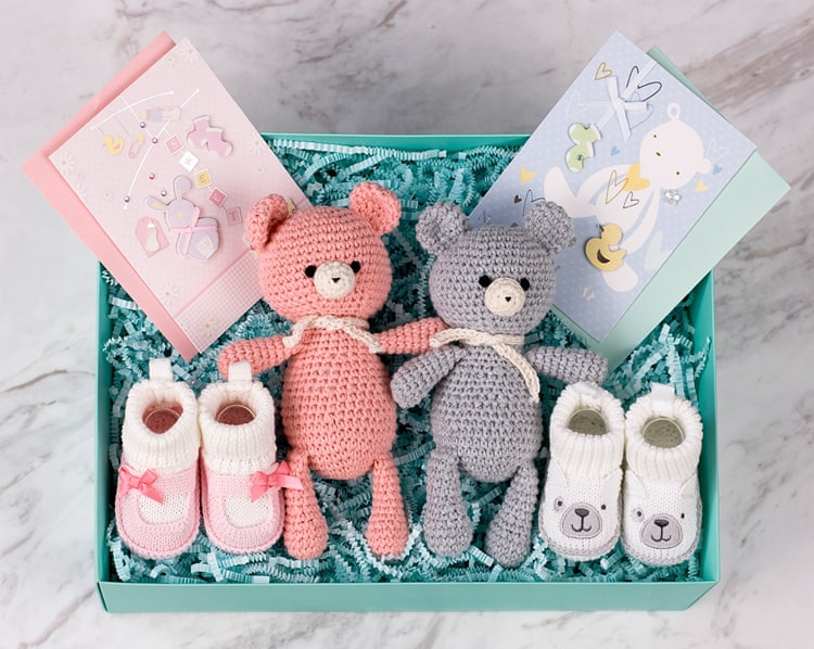 İkiz Bebek Hediye Kutusu BendenSana