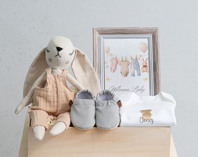 İsimli Erkek Bebek Kutusu