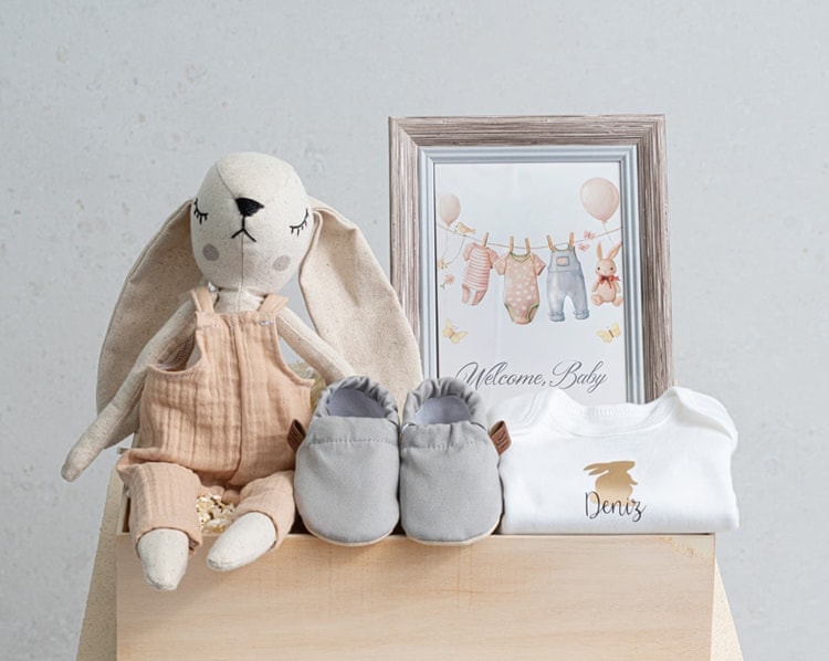 İsimli Erkek Bebek Kutusu