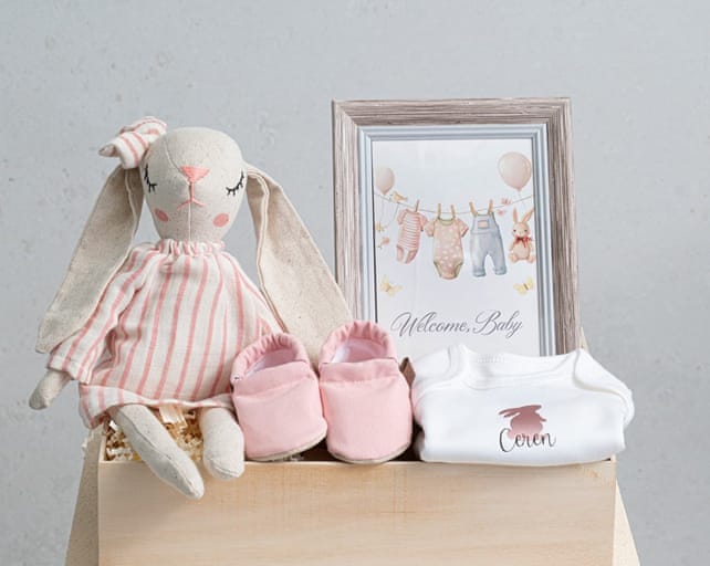 İsimli Kız Bebek Hediye Kutusu