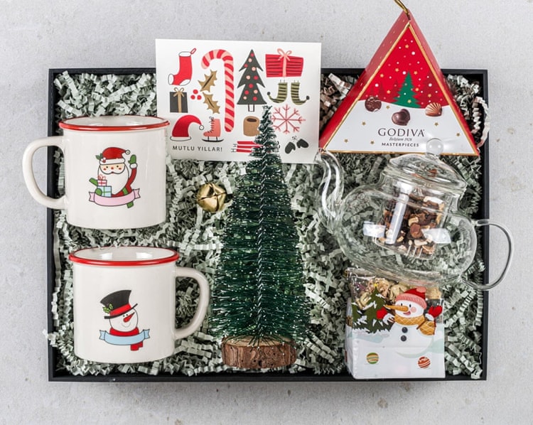 Kış Çayı Yılbaşı Hediye Kutusu