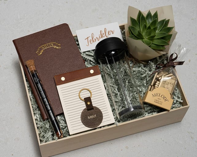 Kişiye Özel Taba Hediye Kutusu