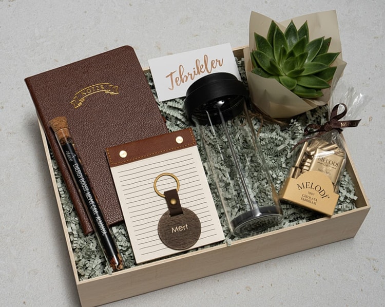 Kişiye Özel Taba Hediye Kutusu