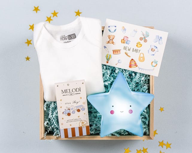 Mini Star Erkek Bebek Hediye Kutusu