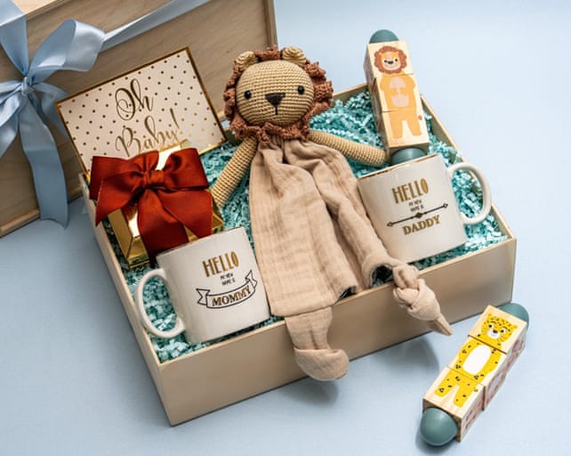 Mummy Daddy Erkek Bebek Hediye Kutusu