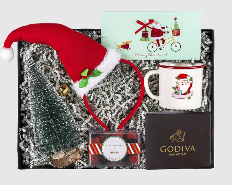 Noel Babalı Yılbaşı Hediye Kutusu
