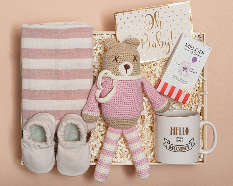 Pink Ayıcık Hediye Kutusu