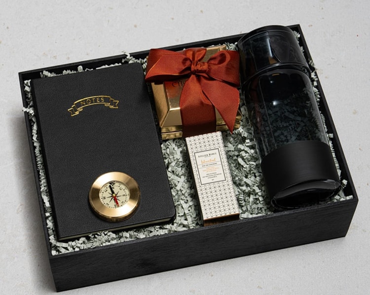 Pirinç Pusula Hediye Kutusu