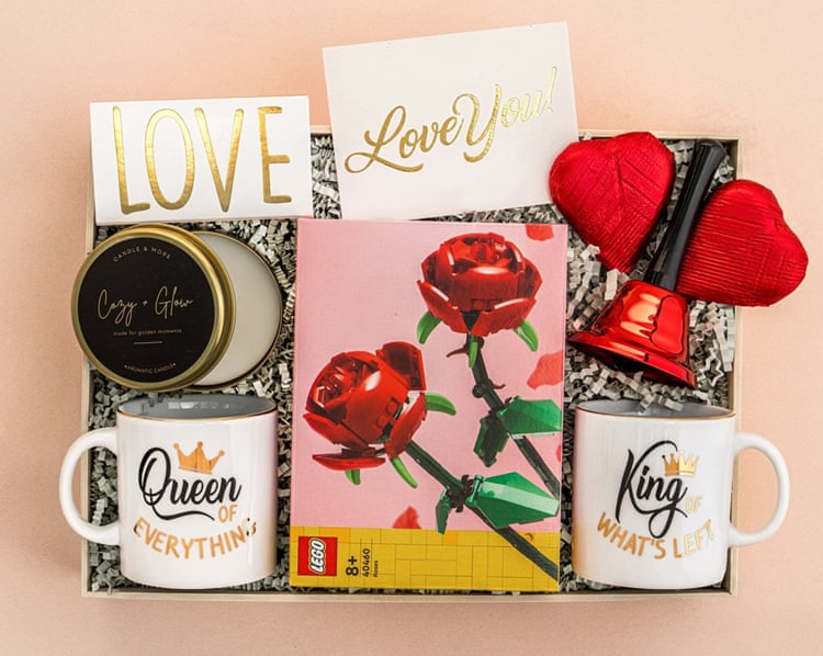 Queen & King Roses Hediye Kutusu