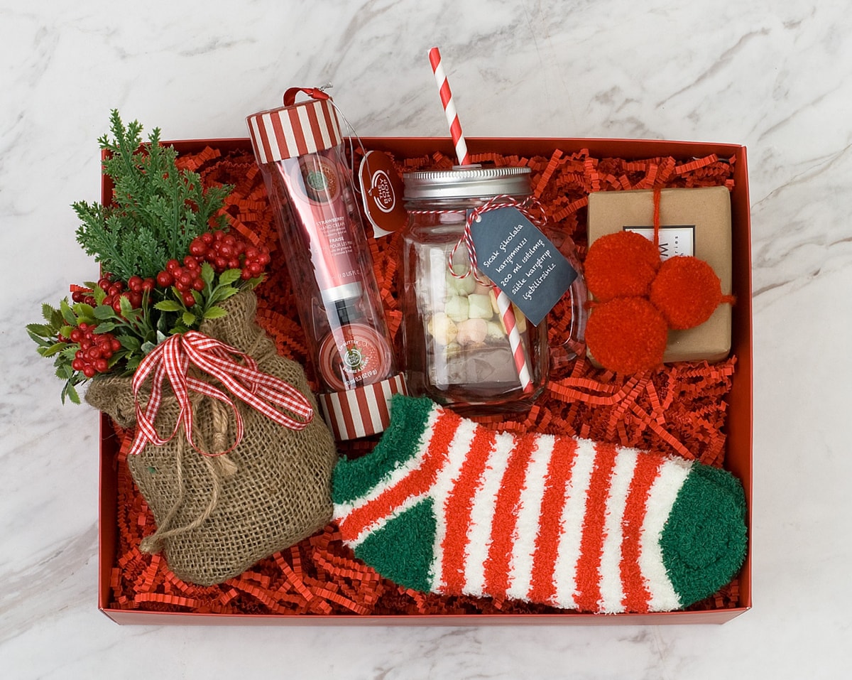 Sıcak Çikolata Yılbaşı Hediye Kutusu BendenSana