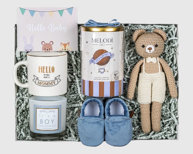 Soft Erkek Bebek Hediye Kutusu