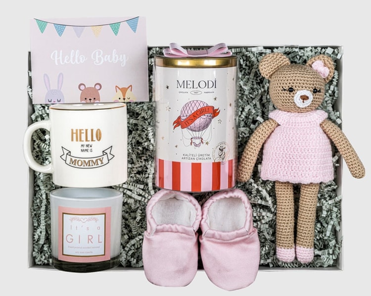 Soft Kız Bebek Hediye Kutusu