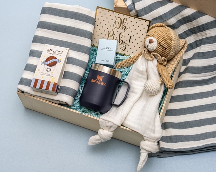 Stanley ile Tebrik Erkek Bebek Hediye Kutusu