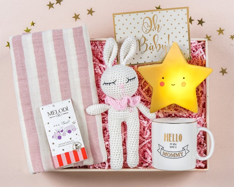 Star Kız Bebek Hediye Kutusu