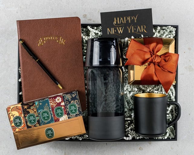 Taba Bronz Premium Yılbaşı Hediye Kutusu