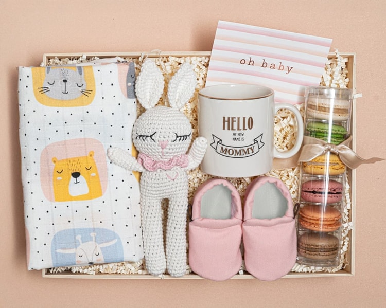 Tavşan Kız Bebek Kutusu