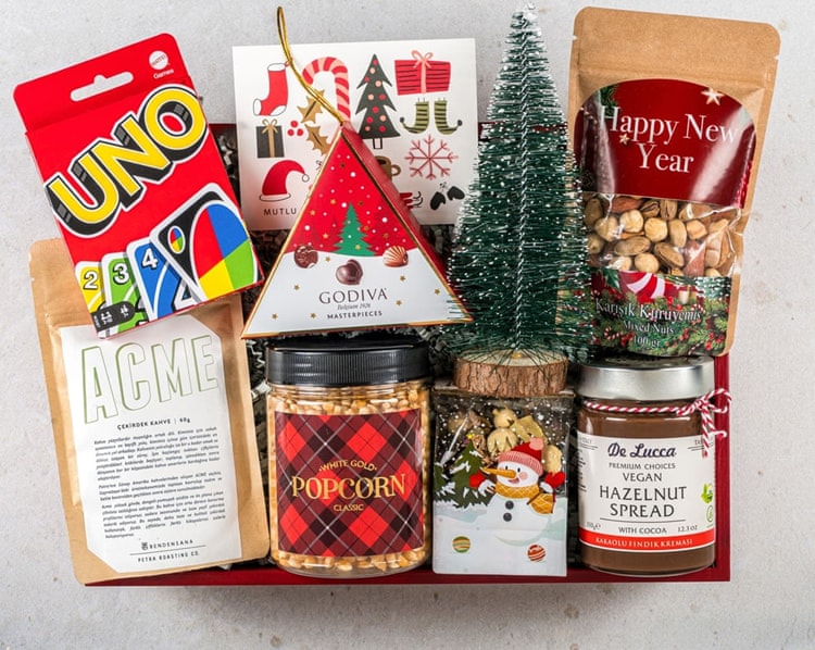 Unolu Gurme Yılbaşı Hediye Kutusu