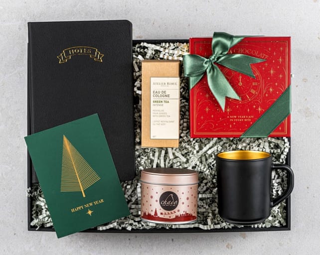 Yeni Yıl Tebrik Premium Yılbaşı Hediye Kutusu