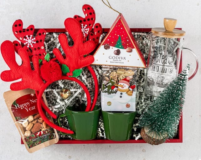 Yılbaşı Eğlencesi Hediye Kutusu