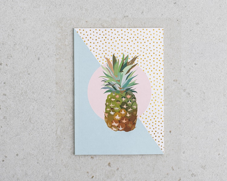 Ananas Doğum Günü Hediye Kutusu