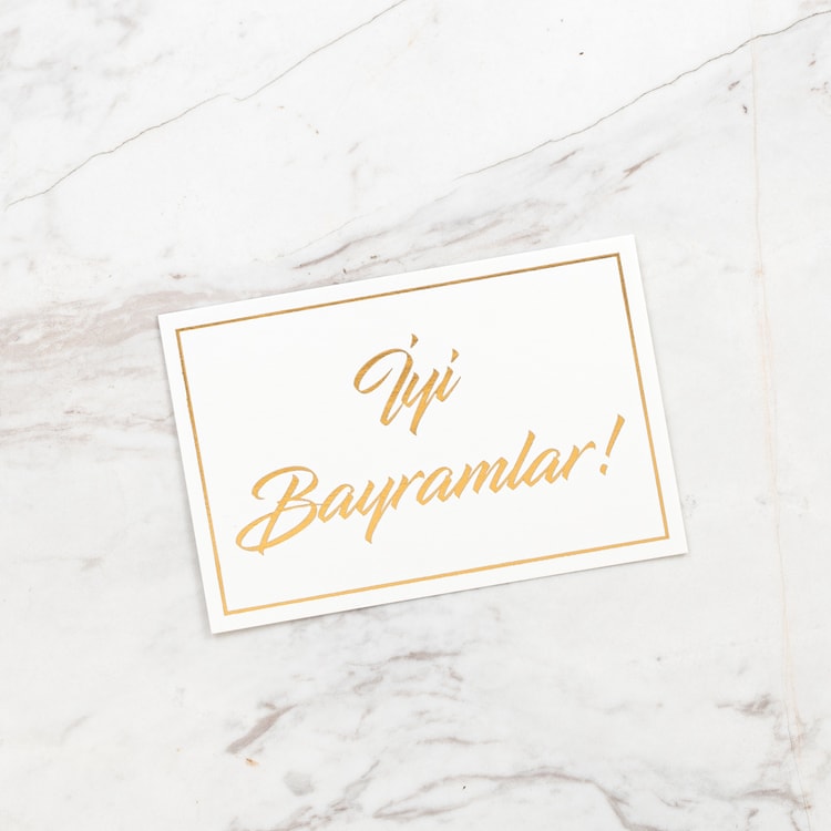 Bayram Tebriği Hediye Kutusu