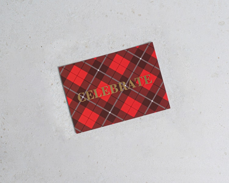 Ekoseli Ofis Premium Yılbaşı Hediye Kutusu