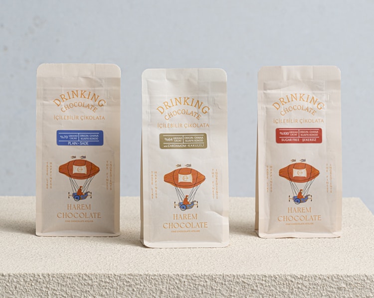 İçilebilir Çikolatalı Hediye Kutusu