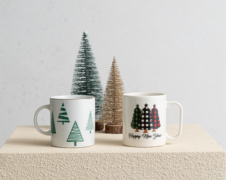 Kırmızı Siyah Premium Yılbaşı Hediye Kutusu