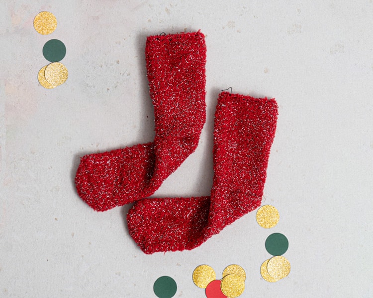 Ponpon Yılbaşı Hediye Kutusu